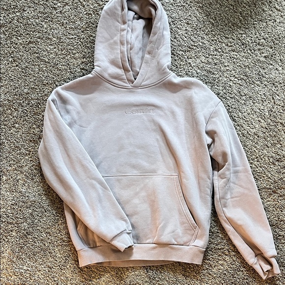COMFRT dusty pink hoodie worn once - Picture 1 of 3